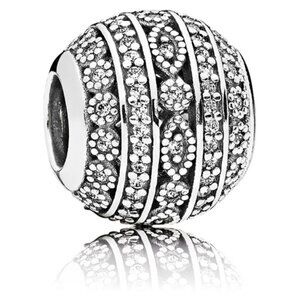 Pandora Glittering Shapes Charm with Clear Zirconia